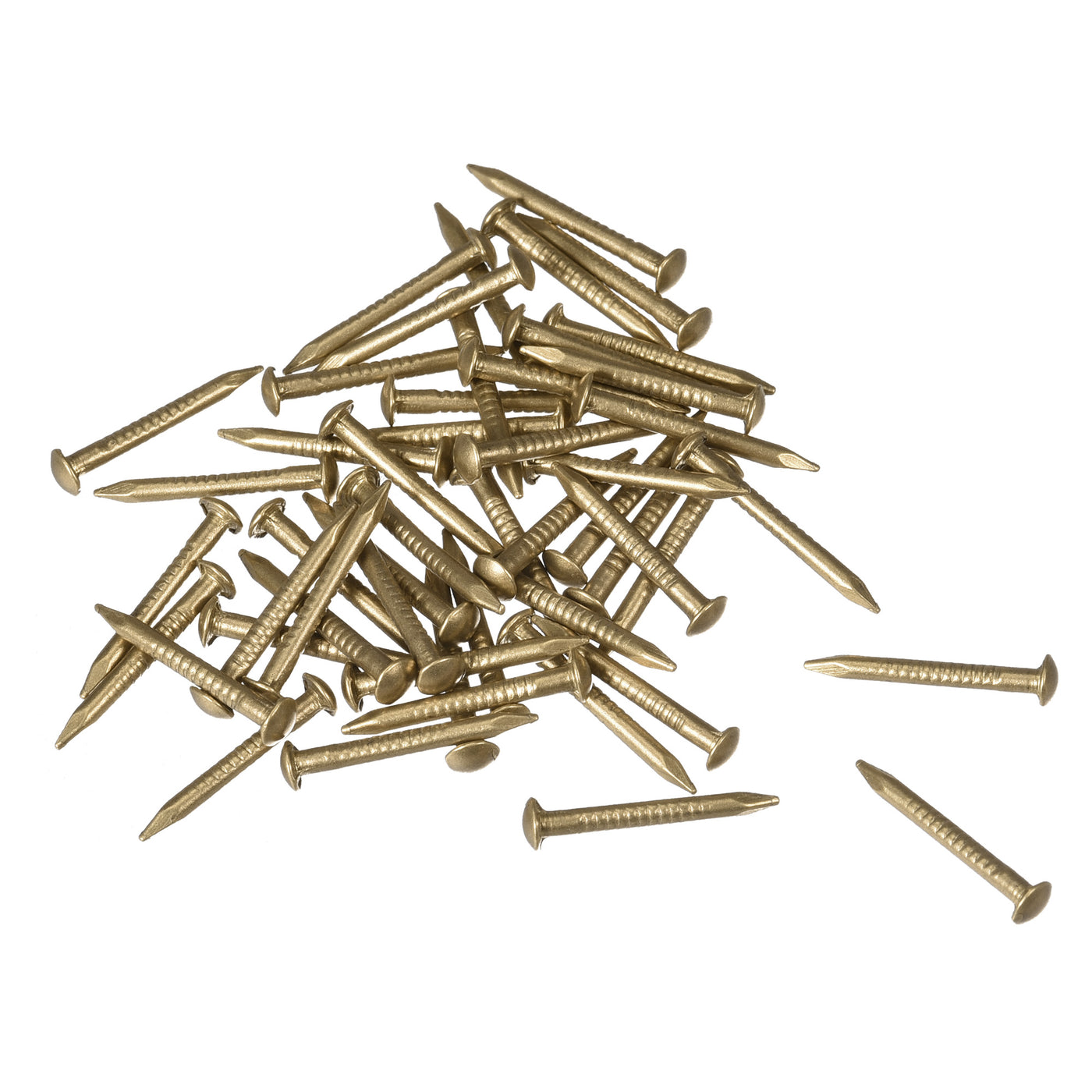 uxcell Uxcell Small Tiny Brass Nails, for DIY Pictures Wooden Boxes Household Accessories