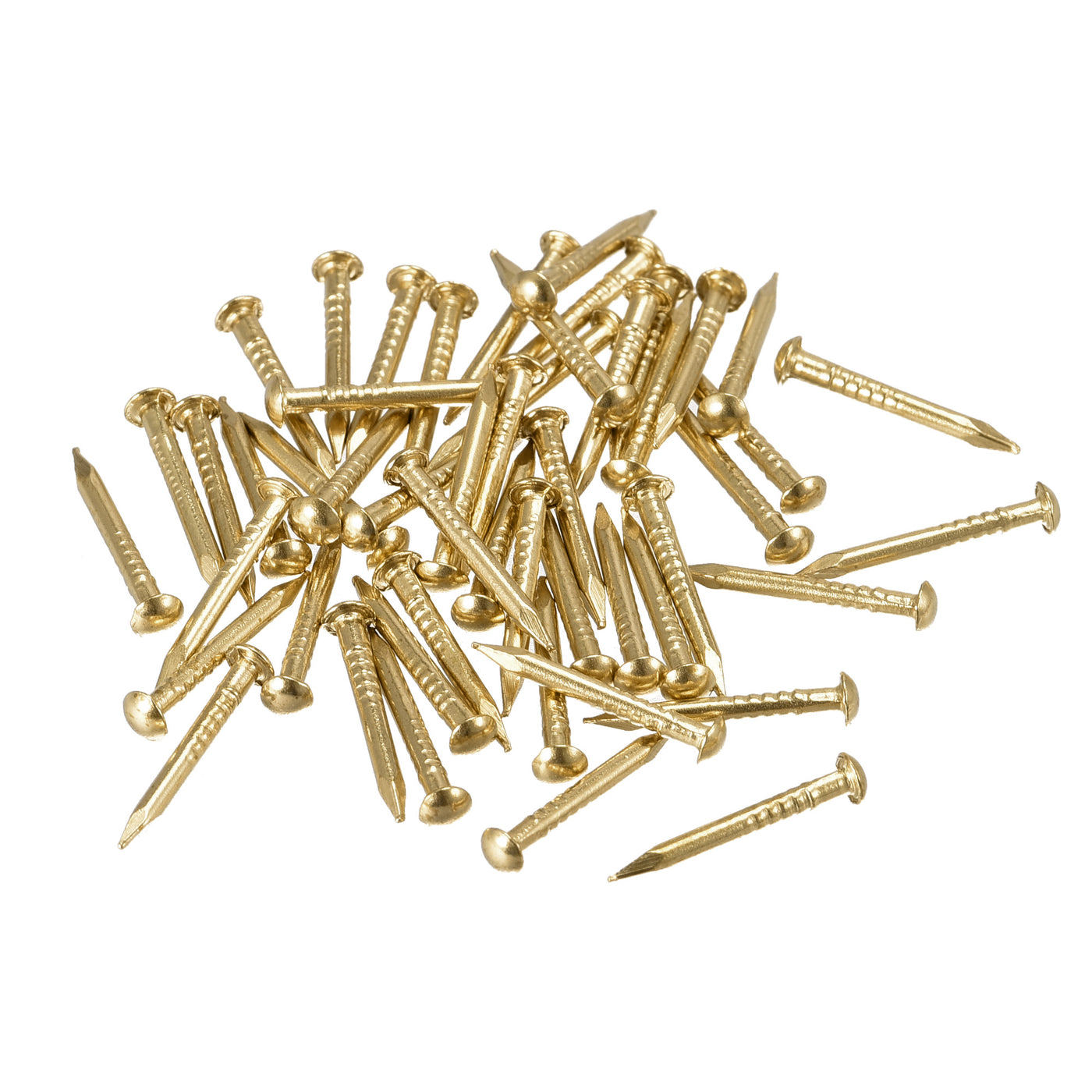 uxcell Uxcell Small Tiny Brass Nails, for DIY Pictures Wooden Boxes Household Accessories