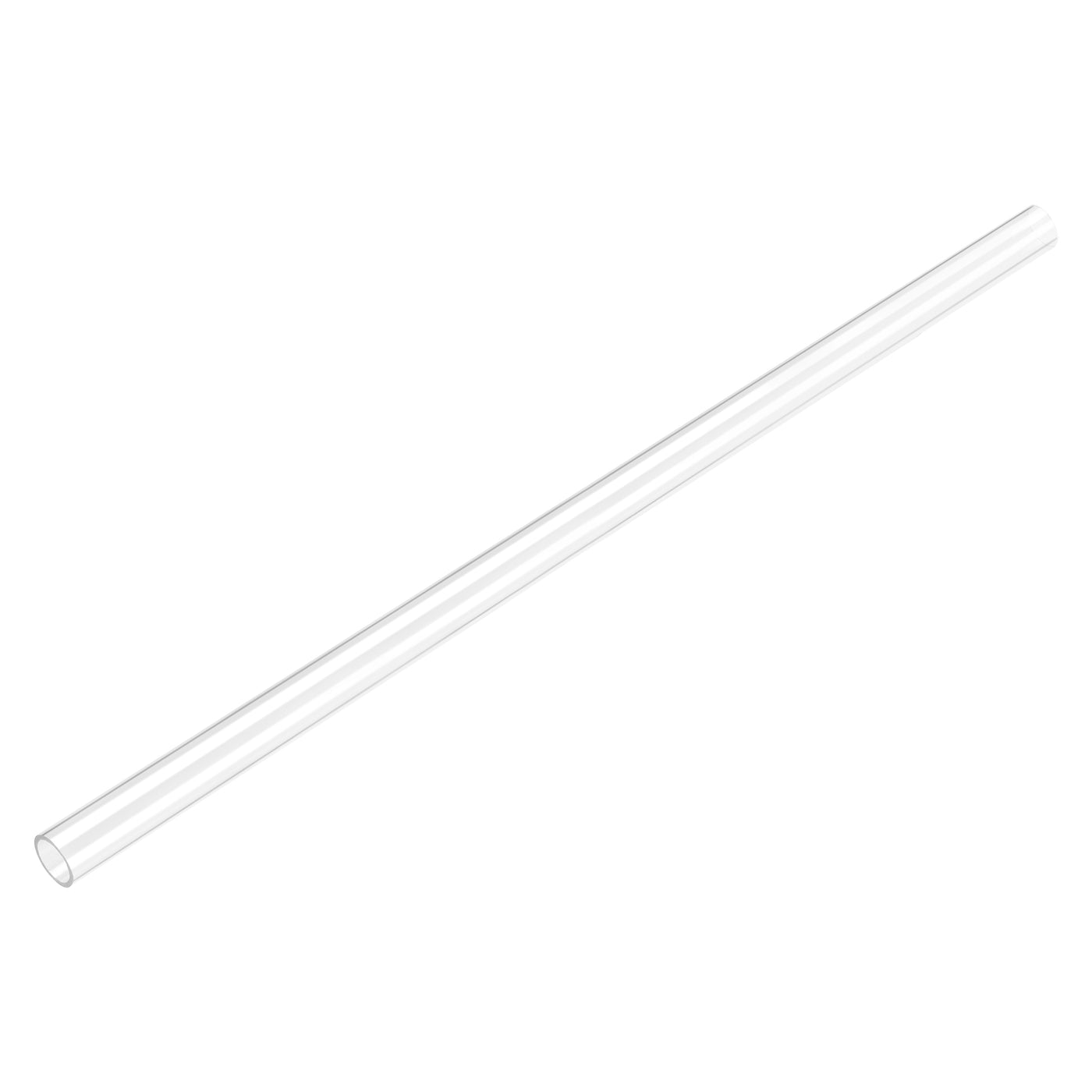 Uxcell Uxcell PC Rigid Round Clear Tubing 8mm(0.31 Inch)IDx10mm(0.4 Inch)ODx305mm(1Ft) Length Plastic Tube