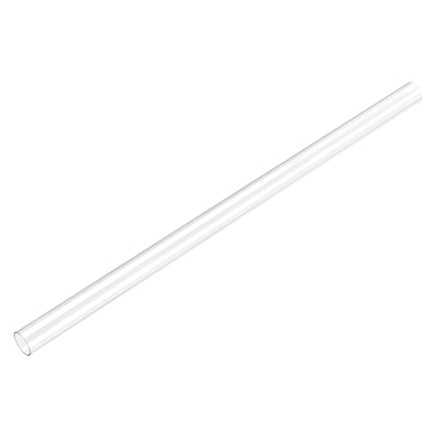 Harfington Uxcell PC Rigid Round Clear Tubing 8mm(0.31 Inch)IDx10mm(0.4 Inch)ODx305mm(1Ft) Length Plastic Tube