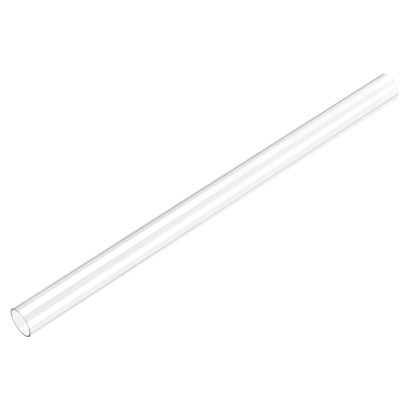 Uxcell Uxcell PC Rigid Round Clear Tubing 8mm(0.31 Inch)IDx10mm(0.4 Inch)ODx305mm(1Ft) Length Plastic Tube