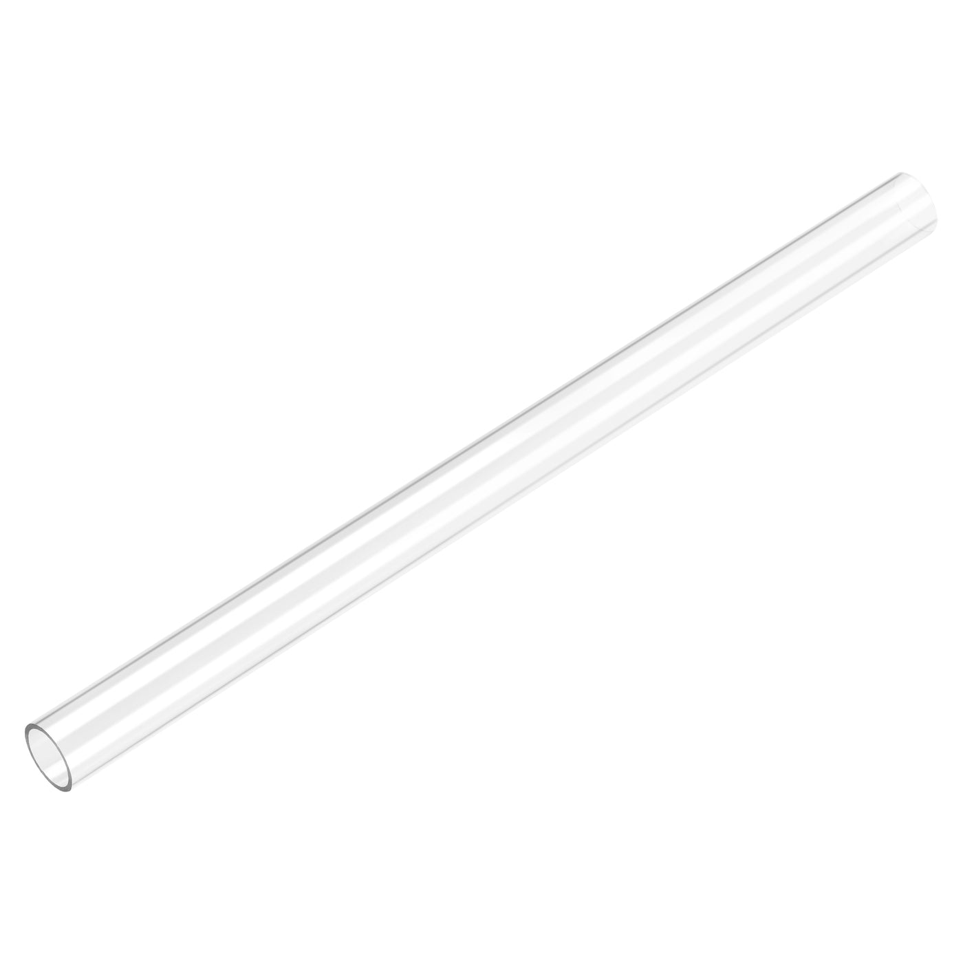 Uxcell Uxcell PC Rigid Round Clear Tubing 8mm(0.31 Inch)IDx10mm(0.4 Inch)ODx305mm(1Ft) Length Plastic Tube