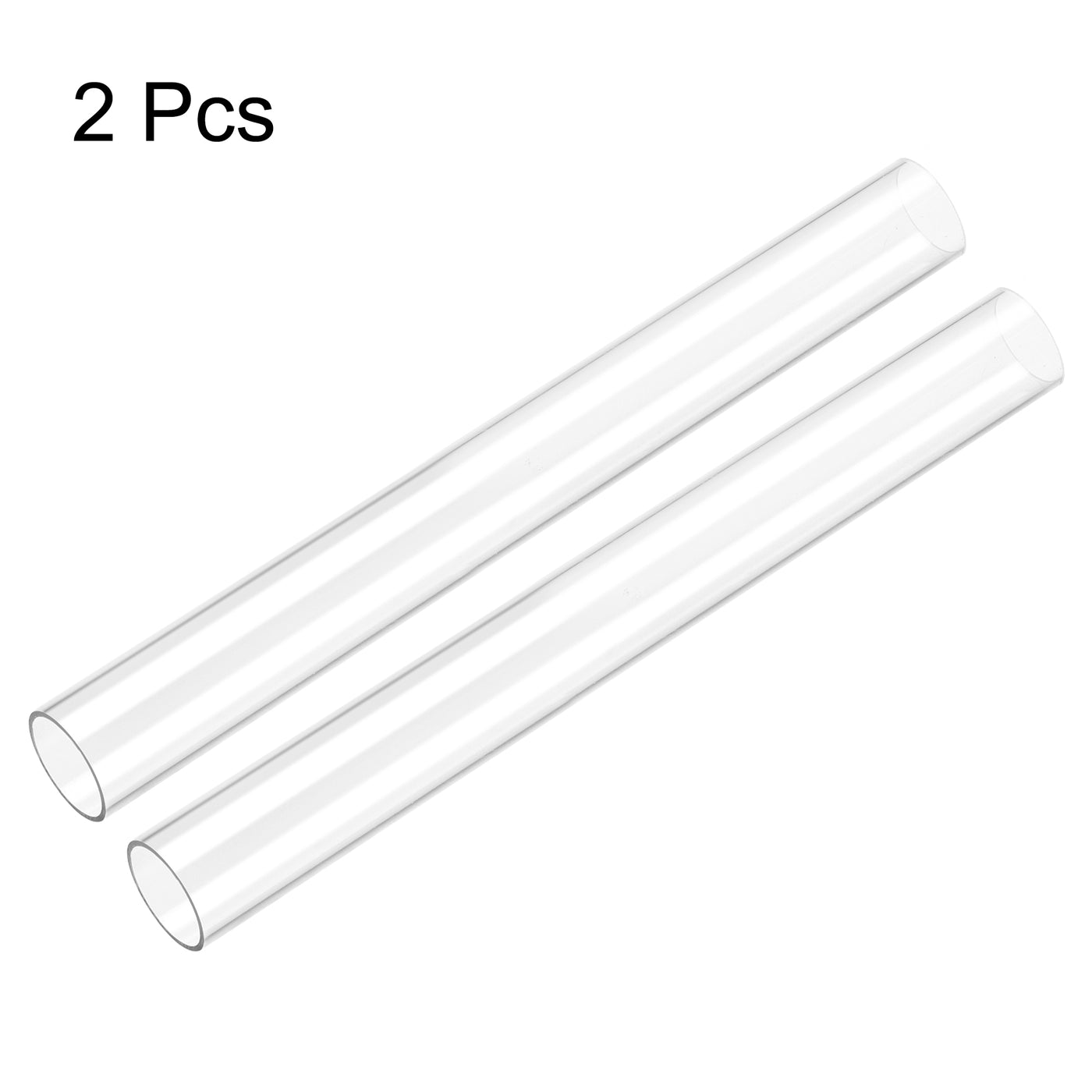 uxcell Uxcell Clear Rigid Tubing Round Plastic Polycarbonate Tubes