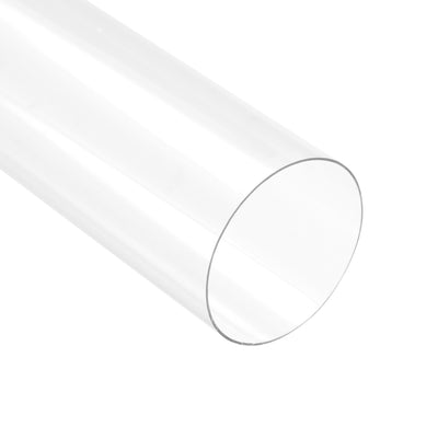 Harfington Uxcell PC Rigid Round Clear Tubing 8mm(0.31 Inch)IDx10mm(0.4 Inch)ODx305mm(1Ft) Length Plastic Tube