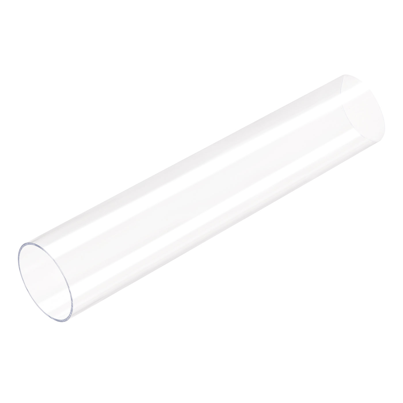 Uxcell Uxcell PC Rigid Round Clear Tubing 8mm(0.31 Inch)IDx10mm(0.4 Inch)ODx305mm(1Ft) Length Plastic Tube