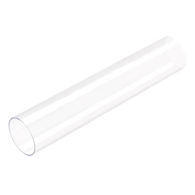 Harfington Uxcell PC Rigid Round Clear Tubing 8mm(0.31 Inch)IDx10mm(0.4 Inch)ODx305mm(1Ft) Length Plastic Tube