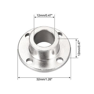 Harfington Uxcell Rigid Flange Coupling Motor Guide Shaft Coupler DIY