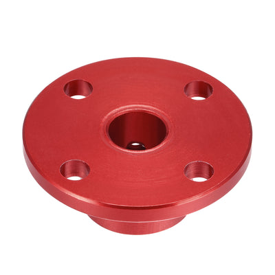 Harfington Uxcell 8mm Dia H13xD10 Rigid Flange Coupling Motor Shaft Coupler DIY Red 2pcs