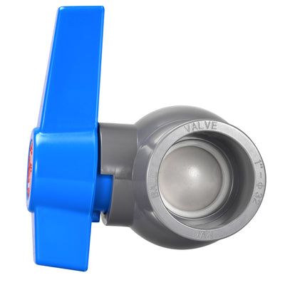 Harfington Uxcell Ball Valve, PVC Socket End Valve for Aquarium Setup, Sump Pump, Pool, Garden Sprinkler