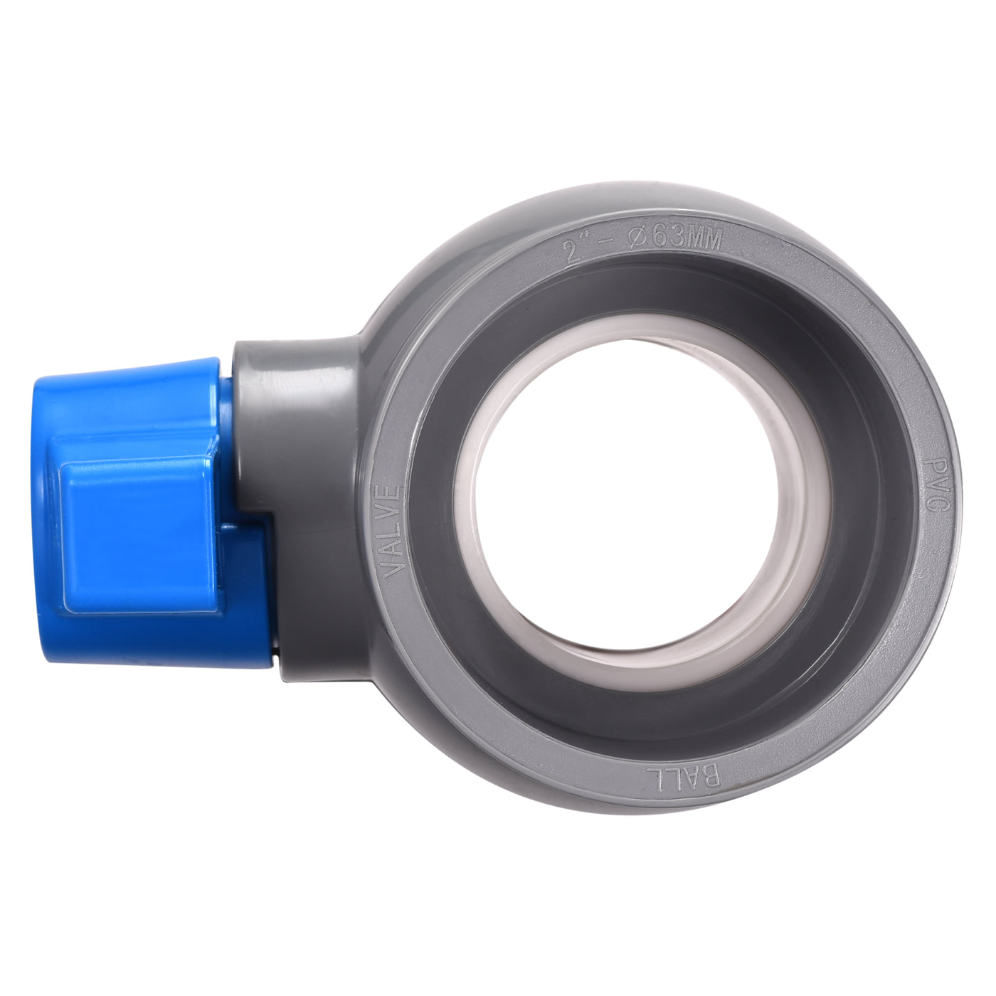 uxcell Uxcell Ball Valve, PVC Socket End Valve for Aquarium Setup, Sump Pump, Pool, Garden Sprinkler