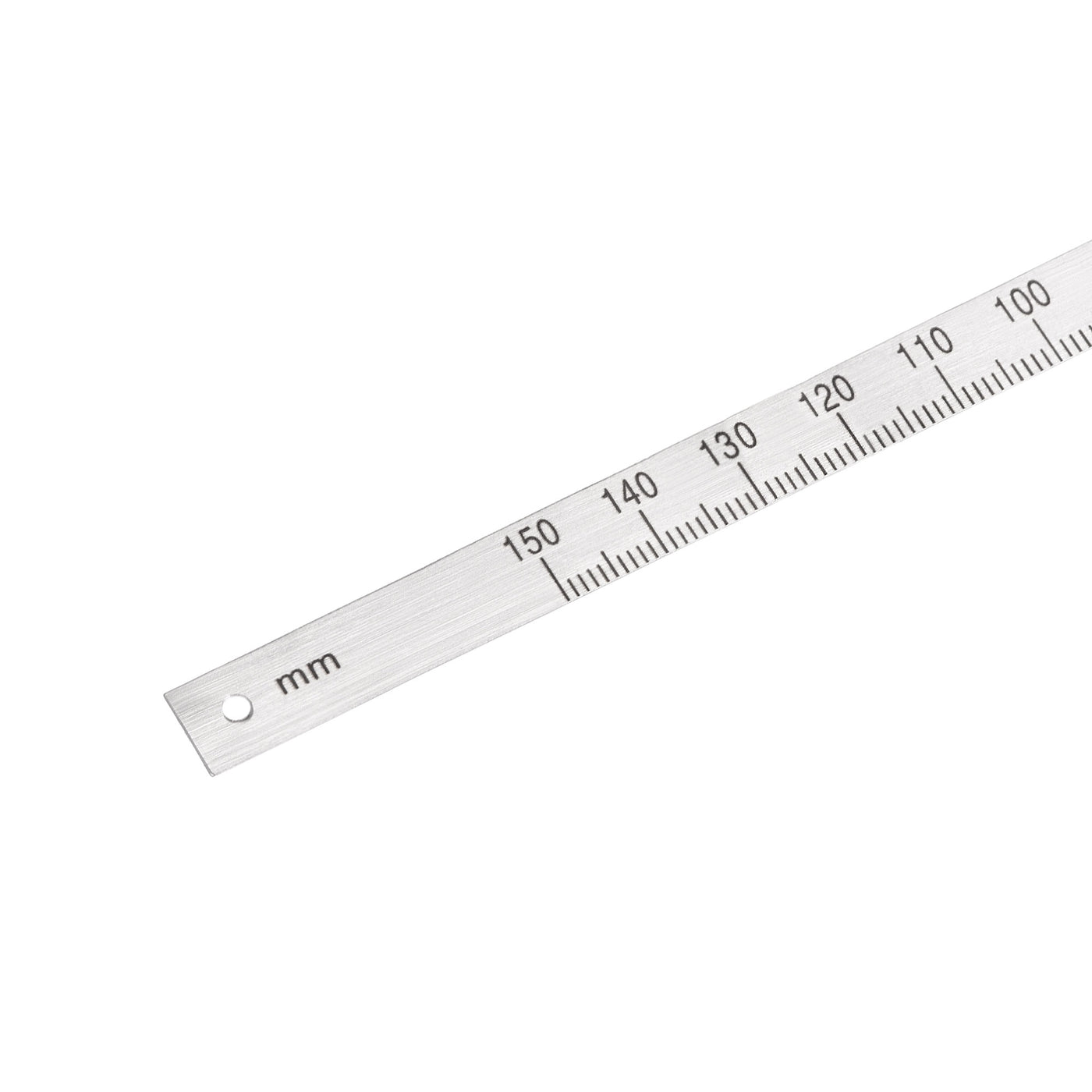 Uxcell Uxcell Center Finding Ruler 270mm-0-270mm Table Sticky Adhesive Tape Measure, Aluminum Track Ruler with Holes, (from the middle).