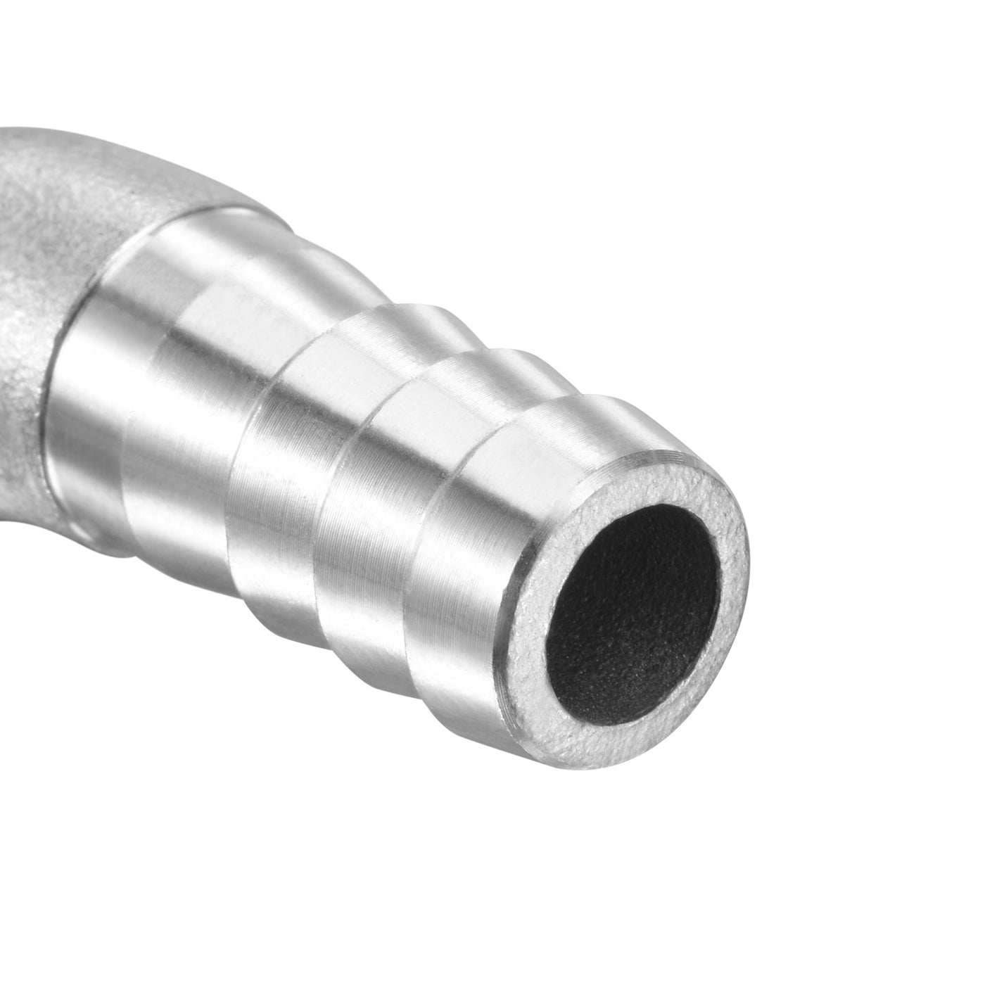 Uxcell Uxcell Stainless Steel Hose Barb Fitting Elbow 16mm x G3/8 Male Pipe Connector