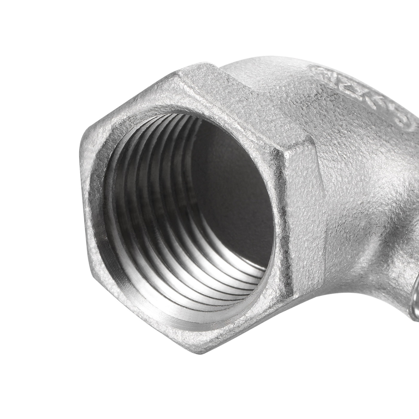 Uxcell Uxcell Stainless Steel Hose Barb Fitting Elbow 20mm x 1/2" NPT Female Pipe Connector