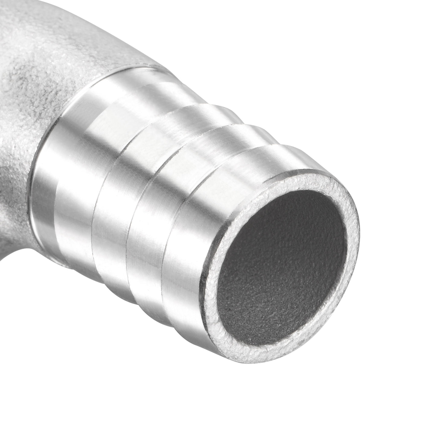 Uxcell Uxcell Stainless Steel Hose Barb Fitting Elbow 20mmx3/4" NPT Female Pipe Connector 2pcs