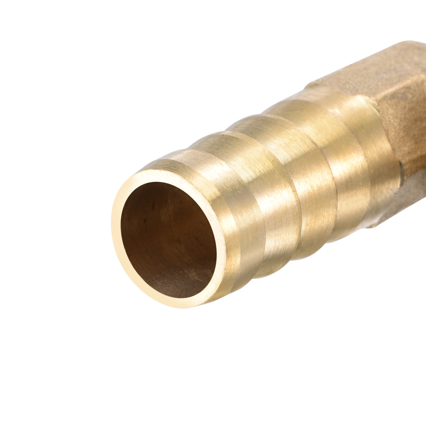 Uxcell Uxcell Brass Hose Barb Fitting Elbow 10mm x G1/4 Female Pipe Connector 2pcs