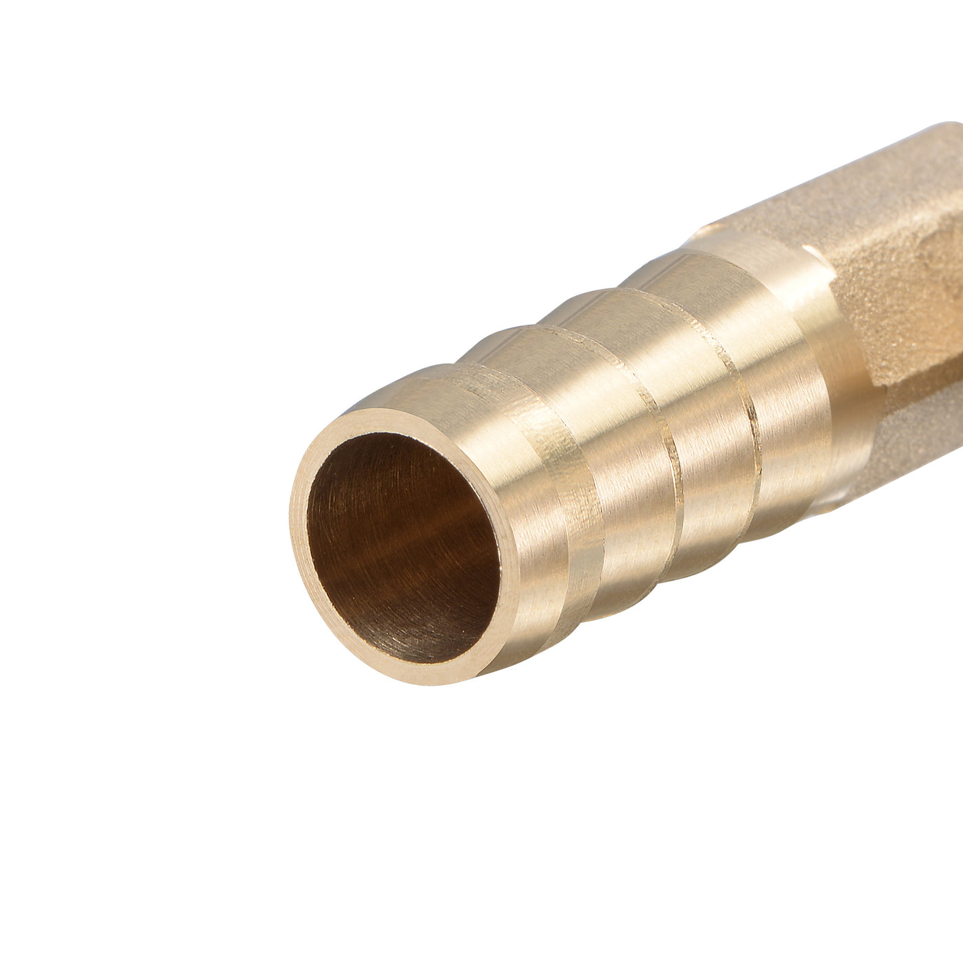 Uxcell Uxcell Brass Hose Barb Fitting Elbow 14mm x G1/2 Female Pipe Connector