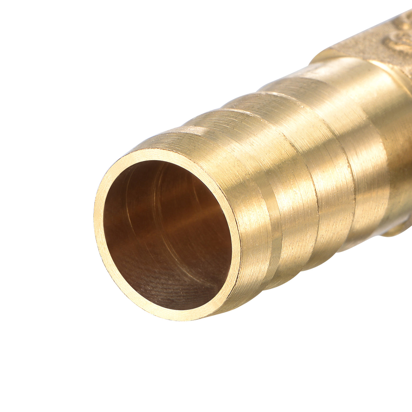 Uxcell Uxcell Brass Hose Barb Fitting Elbow 14mm x G1/2 Female Pipe Connector