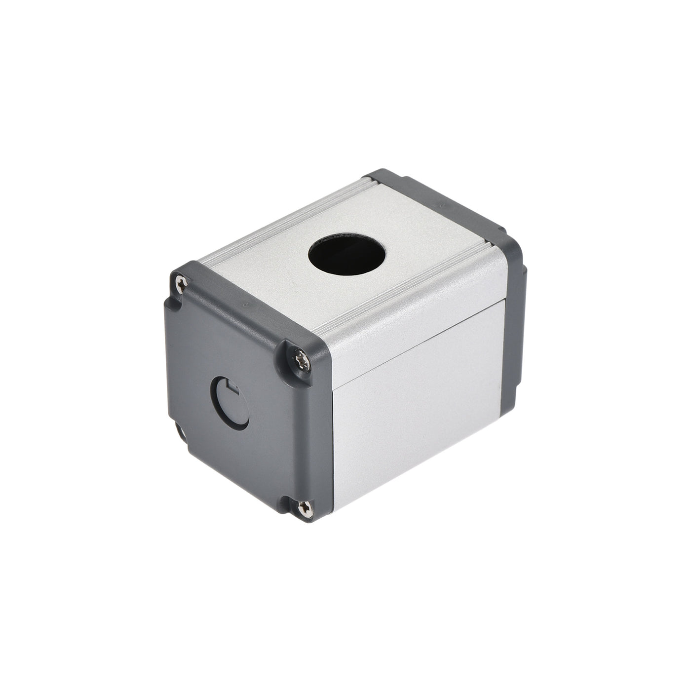 uxcell Uxcell Single Hole 16mm Aluminum Switch Button Station Box with a PG7 Cable Gland