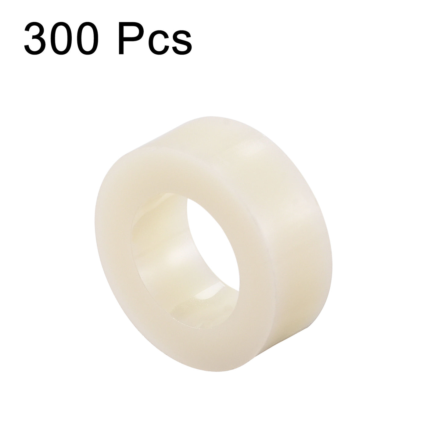 uxcell Uxcell ABS Round Spacer Washer ID OD for Screws, Beige