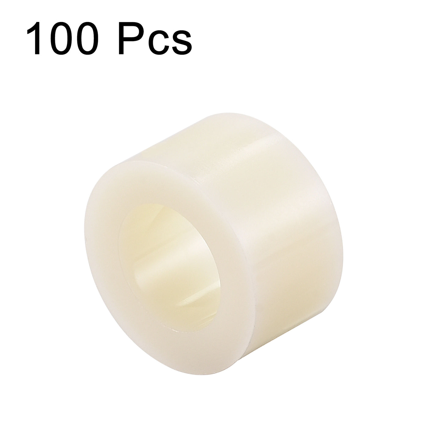 uxcell Uxcell ABS Round Spacer Washer OD L for Screws, Beige