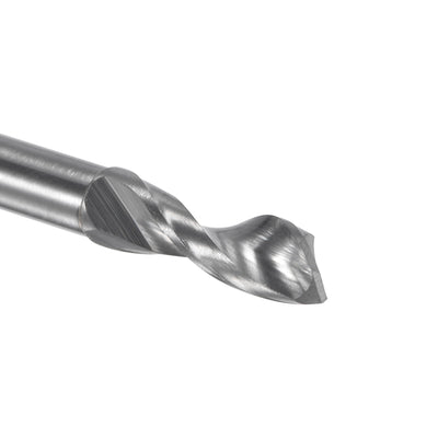 Harfington Uxcell 3.5mm Tungsten Carbide Spiral Flute 1/8" Shank Circuit Board PCB Drill Bit