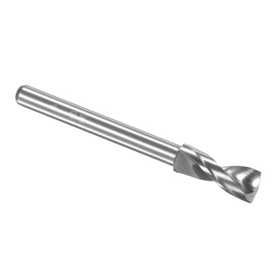 Harfington Uxcell 4.85mm Tungsten Carbide Spiral Flute 1/8" Shank Circuit Board PCB Drill Bit