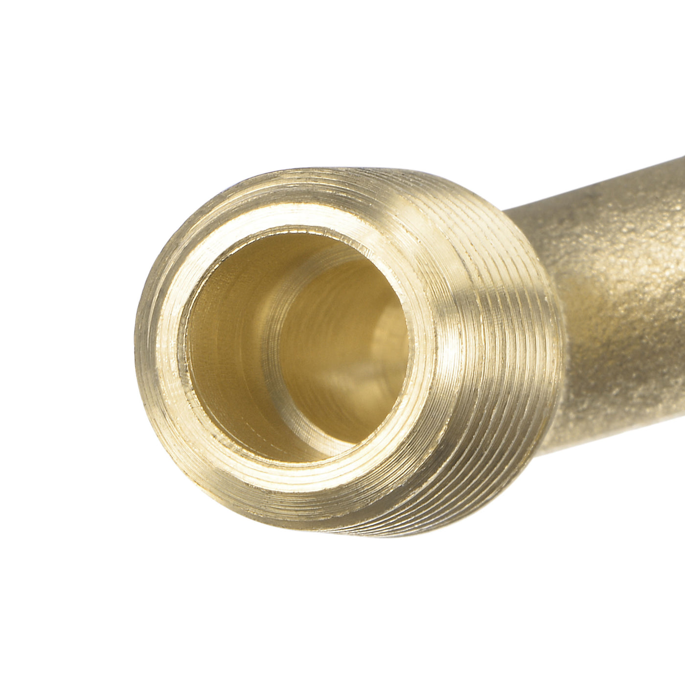 Uxcell Uxcell Brass Hose Barb Fitting Elbow 3/8 inch x 1/4 NPT Male Thread Right Angle Pipe Connector