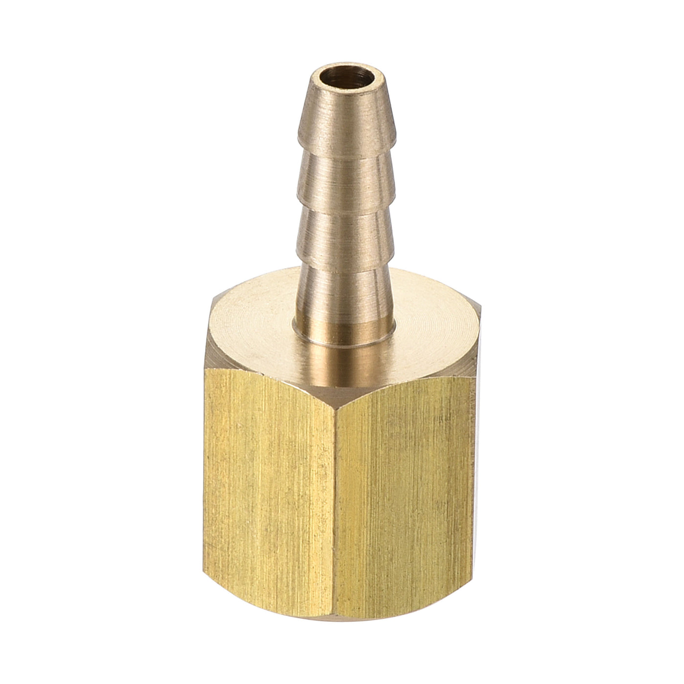 Uxcell Uxcell Brass Barb Hose Fitting Connector Adapter 3/8 Barbed x 1/4NPT Female Pipe