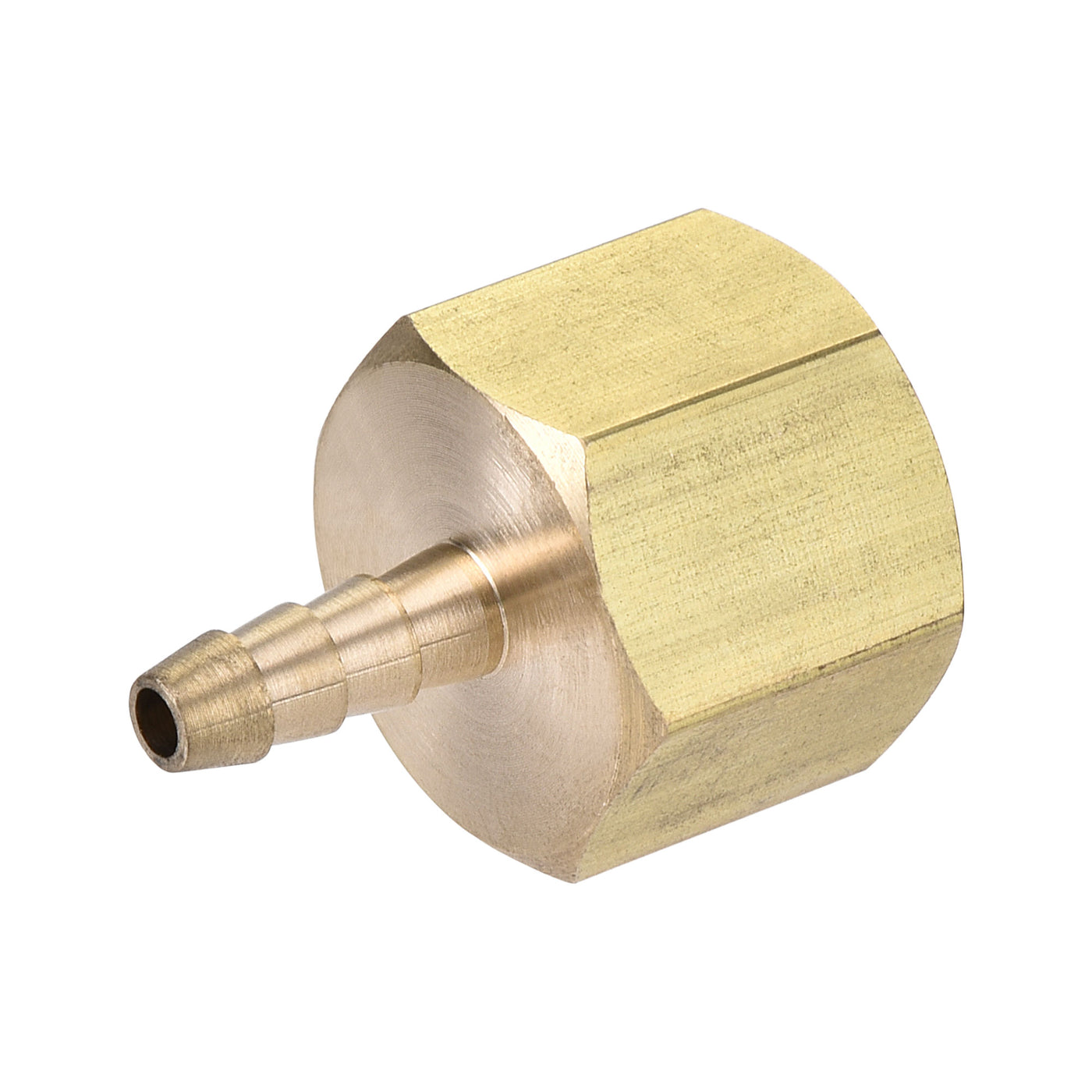 Uxcell Uxcell Brass Barb Hose Fitting Connector Adapter 3/8 Barbed x 1/4NPT Female Pipe