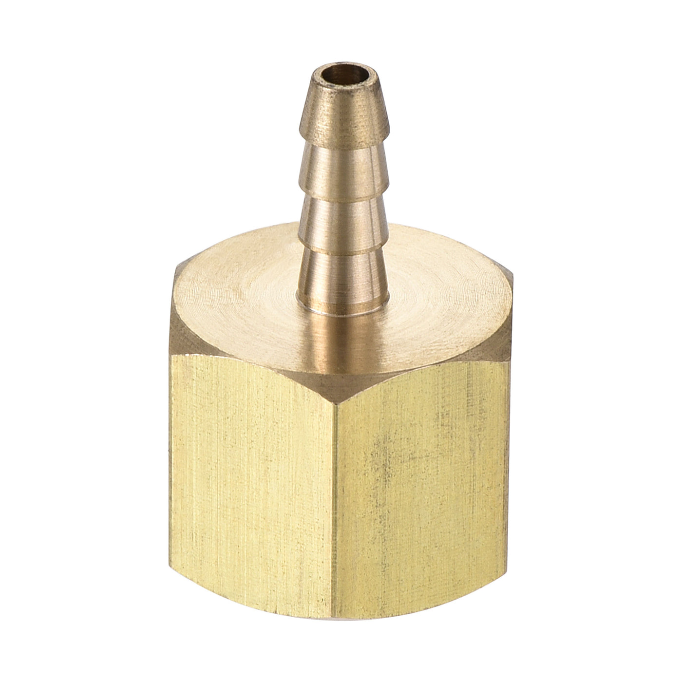 Uxcell Uxcell Brass Barb Hose Fitting Connector Adapter 3/8 Barbed x 1/4NPT Female Pipe