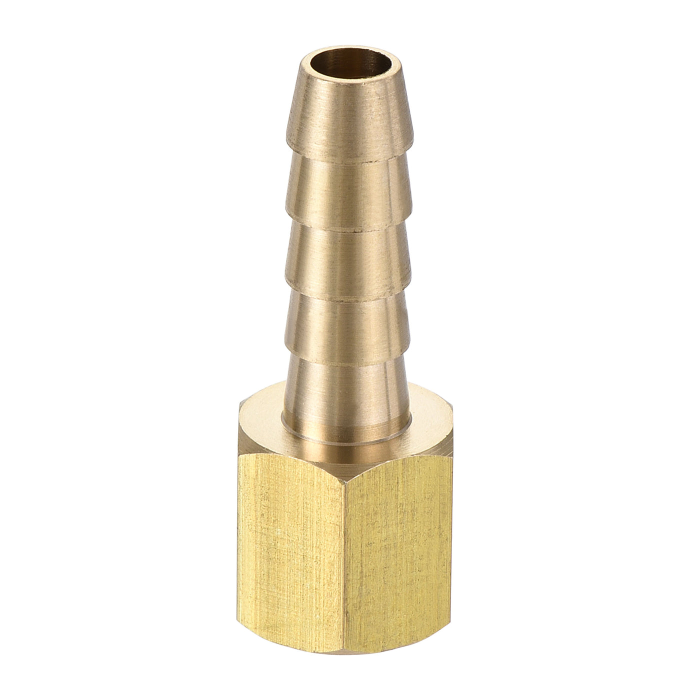 Uxcell Uxcell Brass Barb Hose Fitting Connector Adapter 3/8 Barbed x 1/4NPT Female Pipe