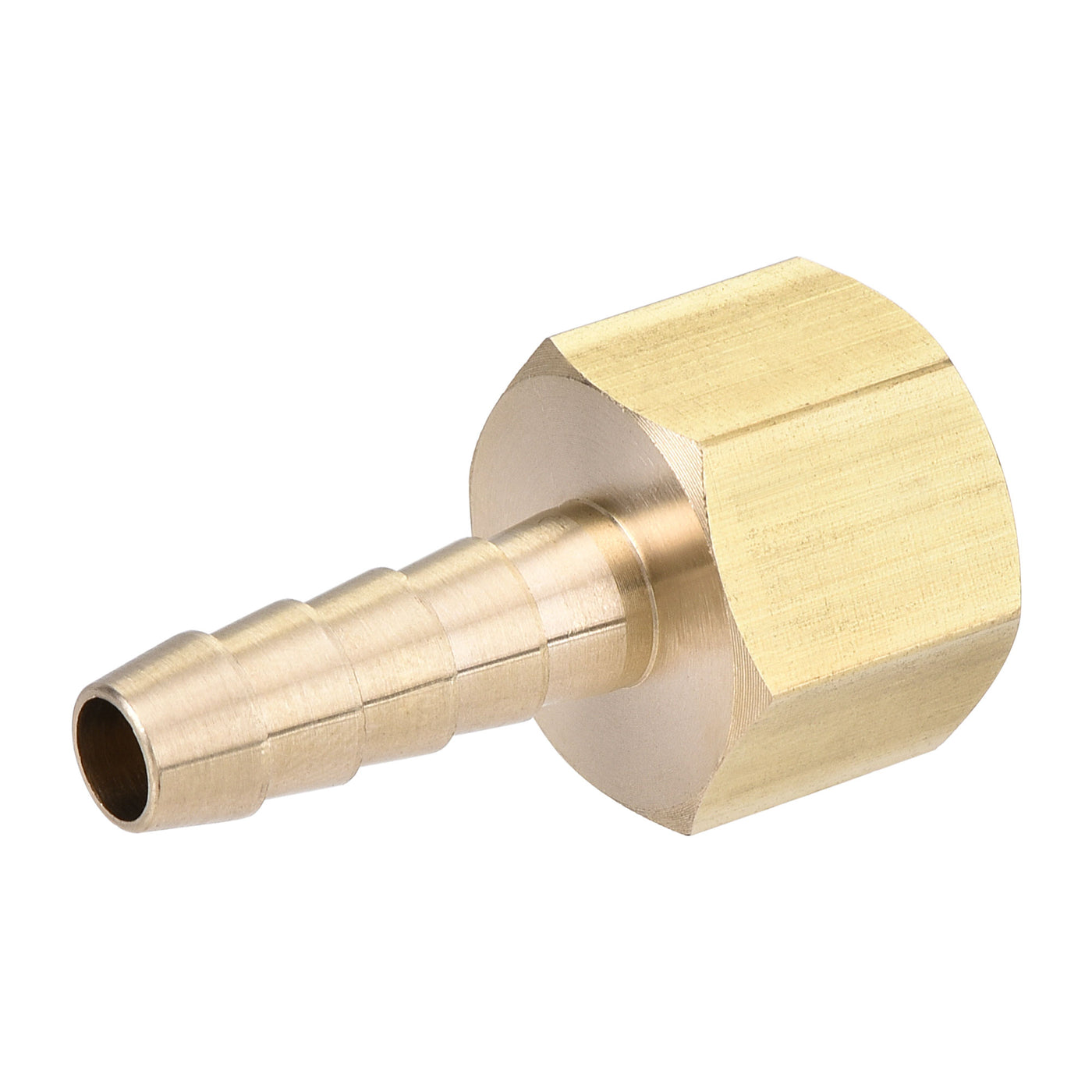 Uxcell Uxcell Brass Barb Hose Fitting Connector Adapter 3/8 Barbed x 1/4NPT Female Pipe