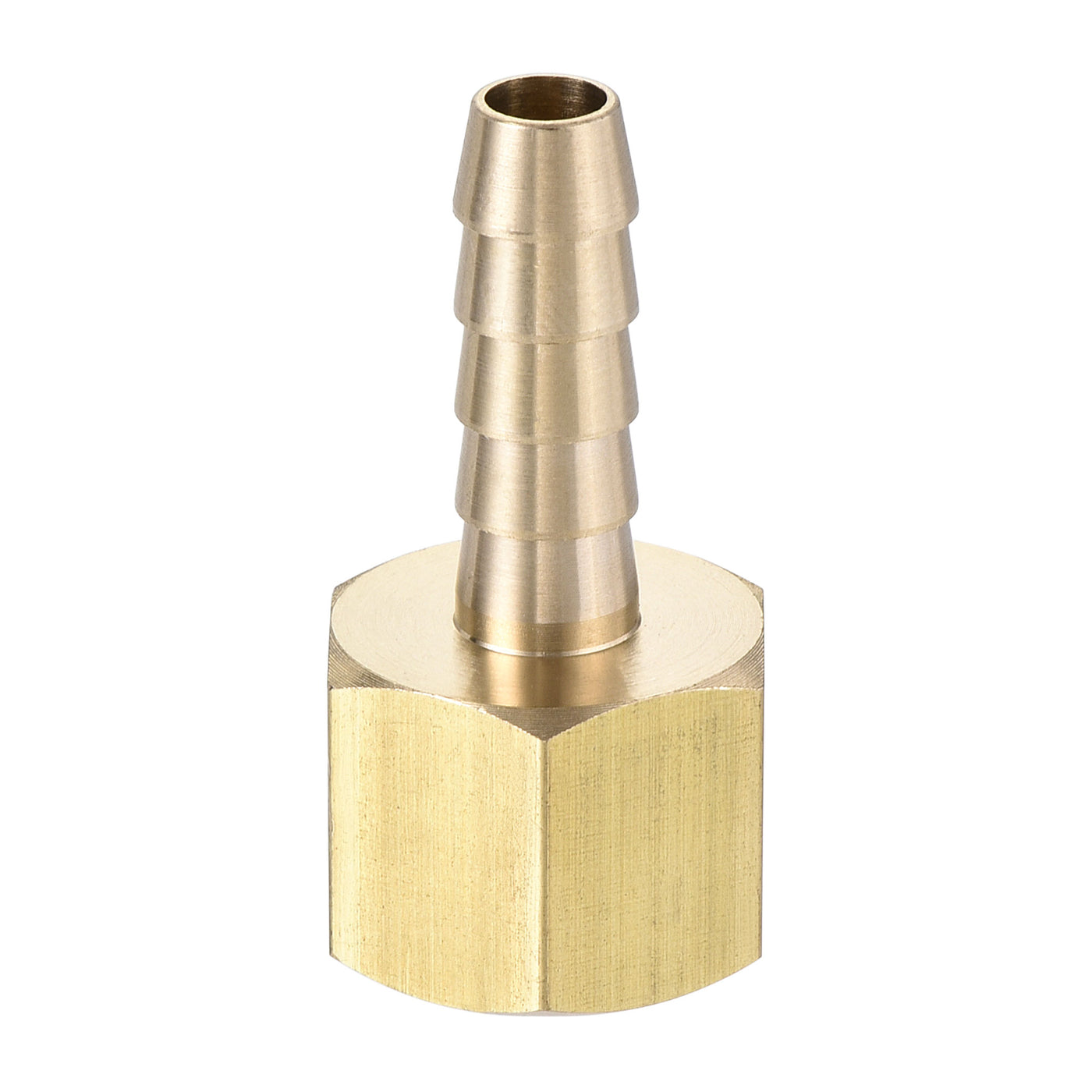 Uxcell Uxcell Brass Barb Hose Fitting Connector Adapter 3/8 Barbed x 1/4NPT Female Pipe