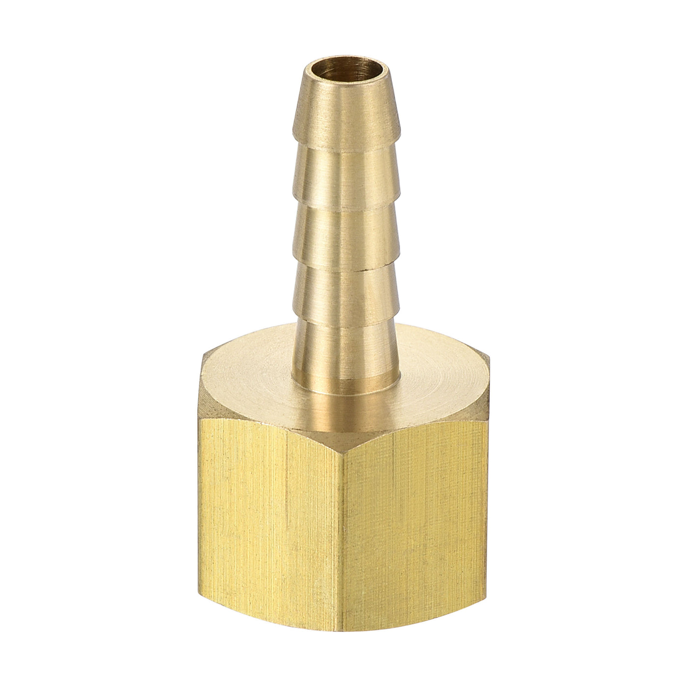 Uxcell Uxcell Brass Barb Hose Fitting Connector Adapter 3/8 Barbed x 1/4NPT Female Pipe