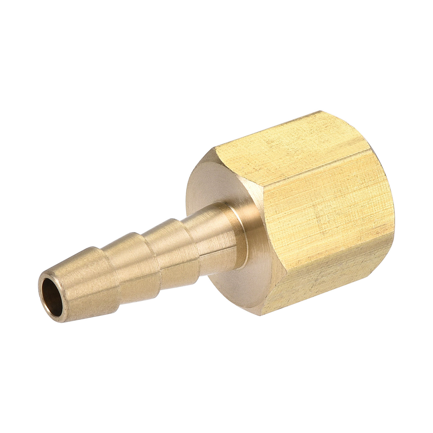 Uxcell Uxcell Brass Barb Hose Fitting Connector Adapter 3/8 Barbed x 1/4NPT Female Pipe