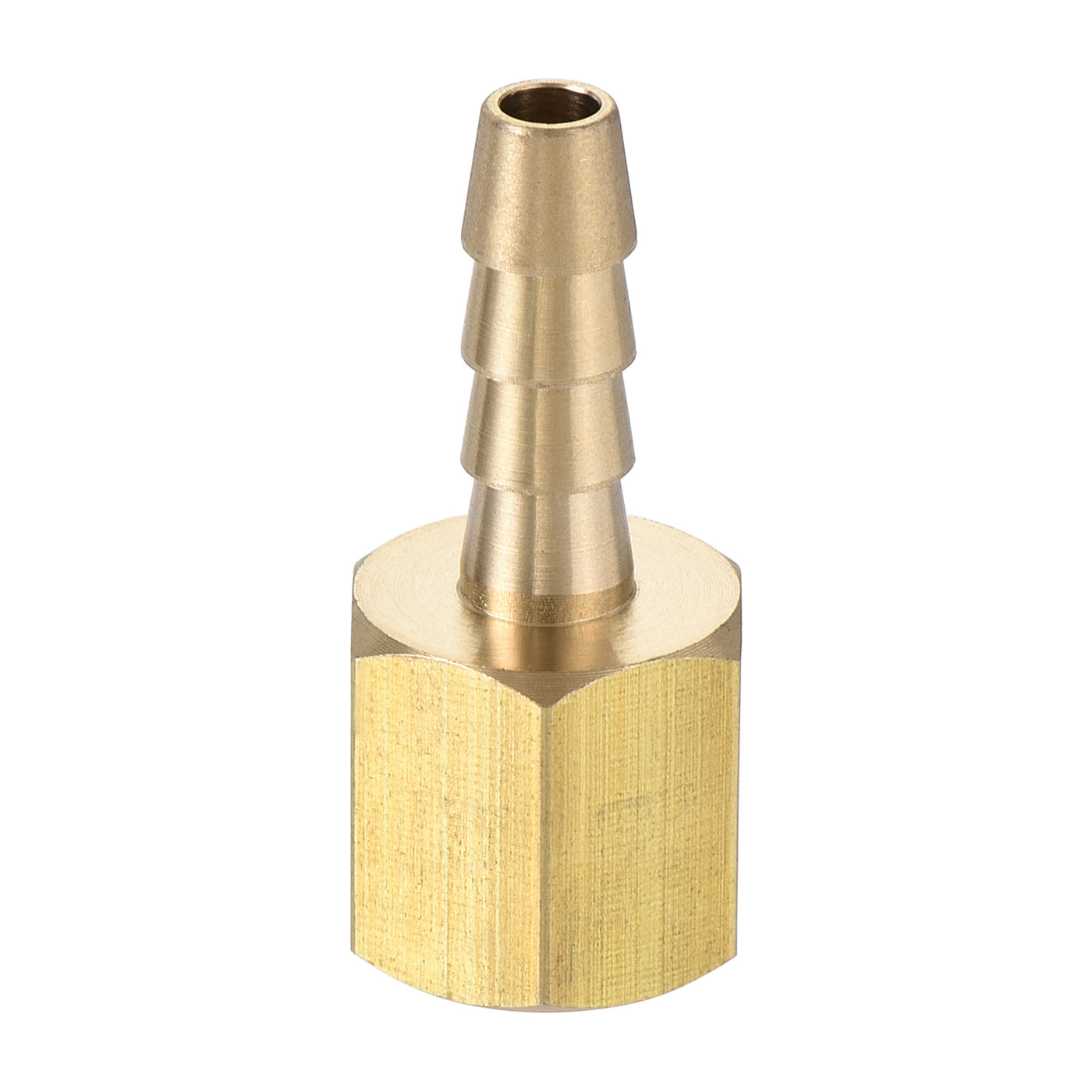 Uxcell Uxcell Brass Barb Hose Fitting Connector Adapter 3/8 Barbed x 1/4NPT Female Pipe