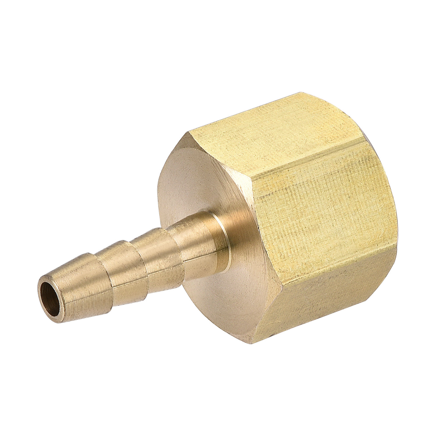 Uxcell Uxcell Brass Barb Hose Fitting Connector Adapter 3/8 Barbed x 1/4NPT Female Pipe