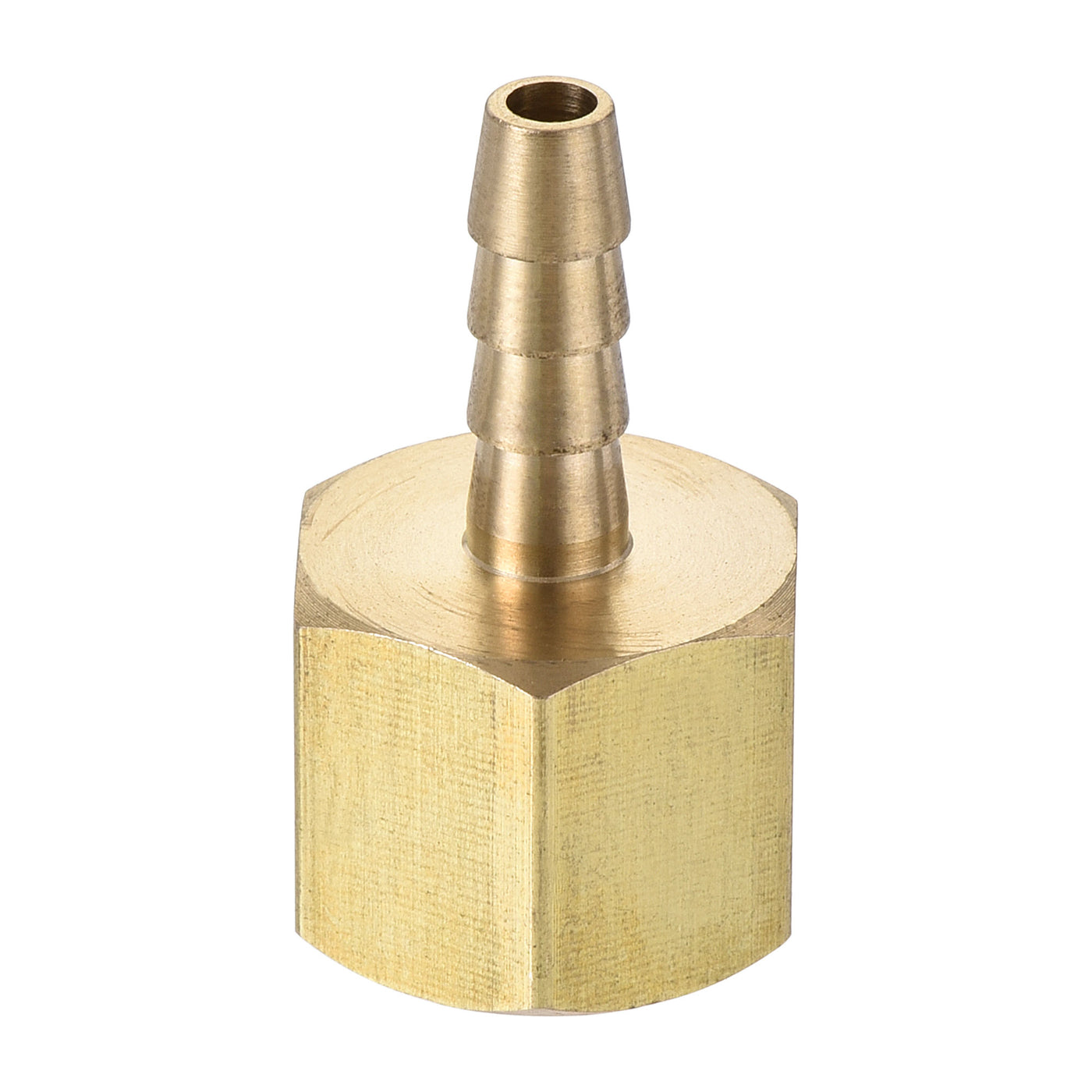 Uxcell Uxcell Brass Barb Hose Fitting Connector Adapter 3/8 Barbed x 1/4NPT Female Pipe