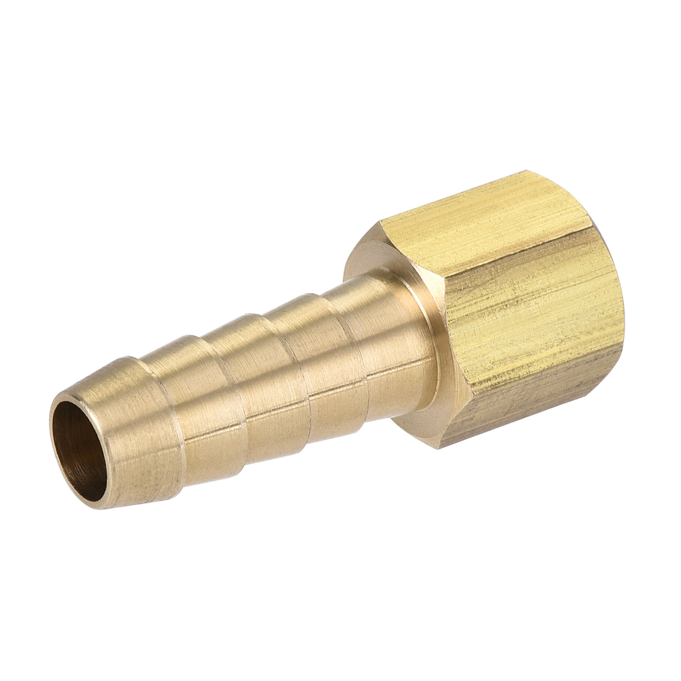 Uxcell Uxcell Brass Barb Hose Fitting Connector Adapter 3/8 Barbed x 1/4NPT Female Pipe