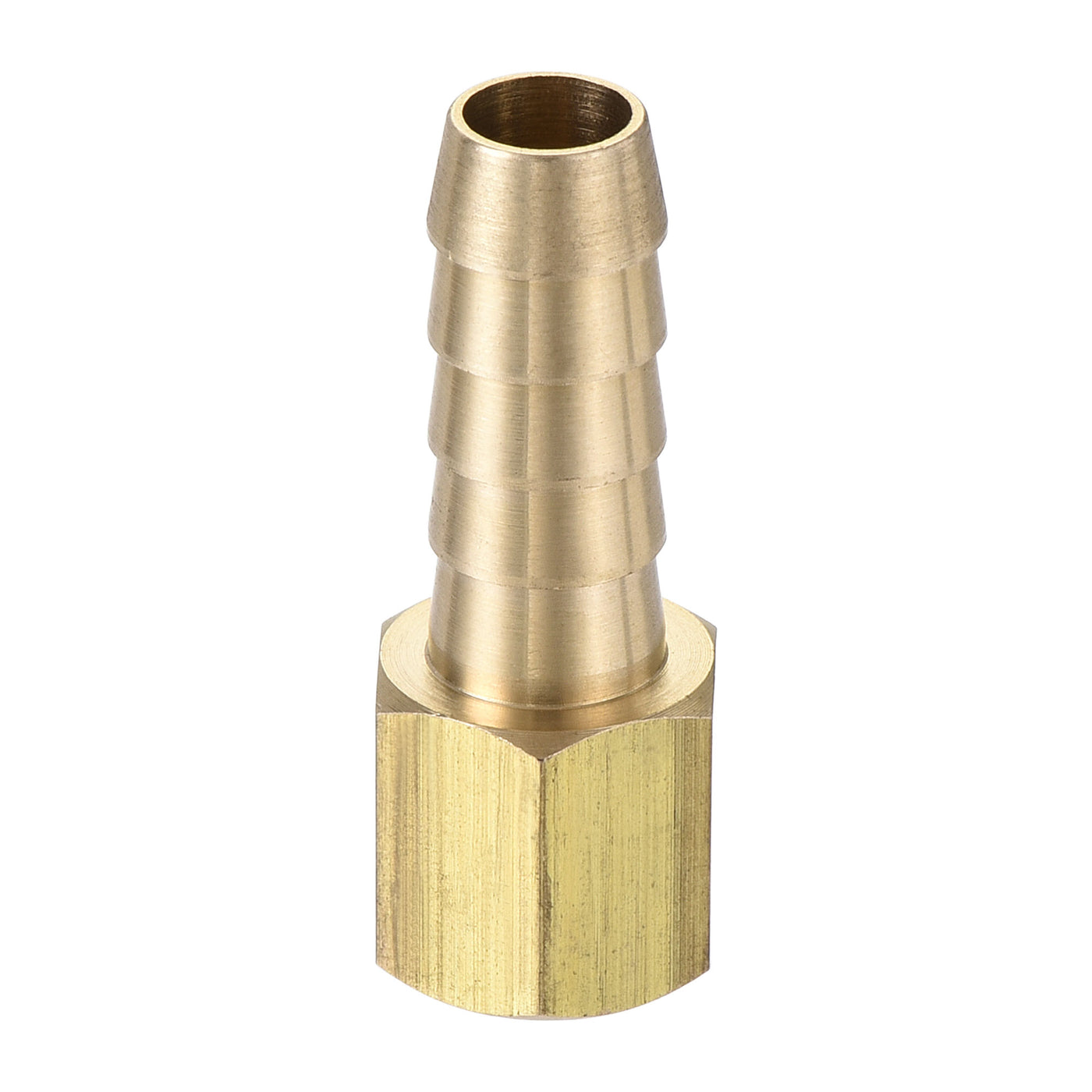 Uxcell Uxcell Brass Barb Hose Fitting Connector Adapter 3/8 Barbed x 1/4NPT Female Pipe