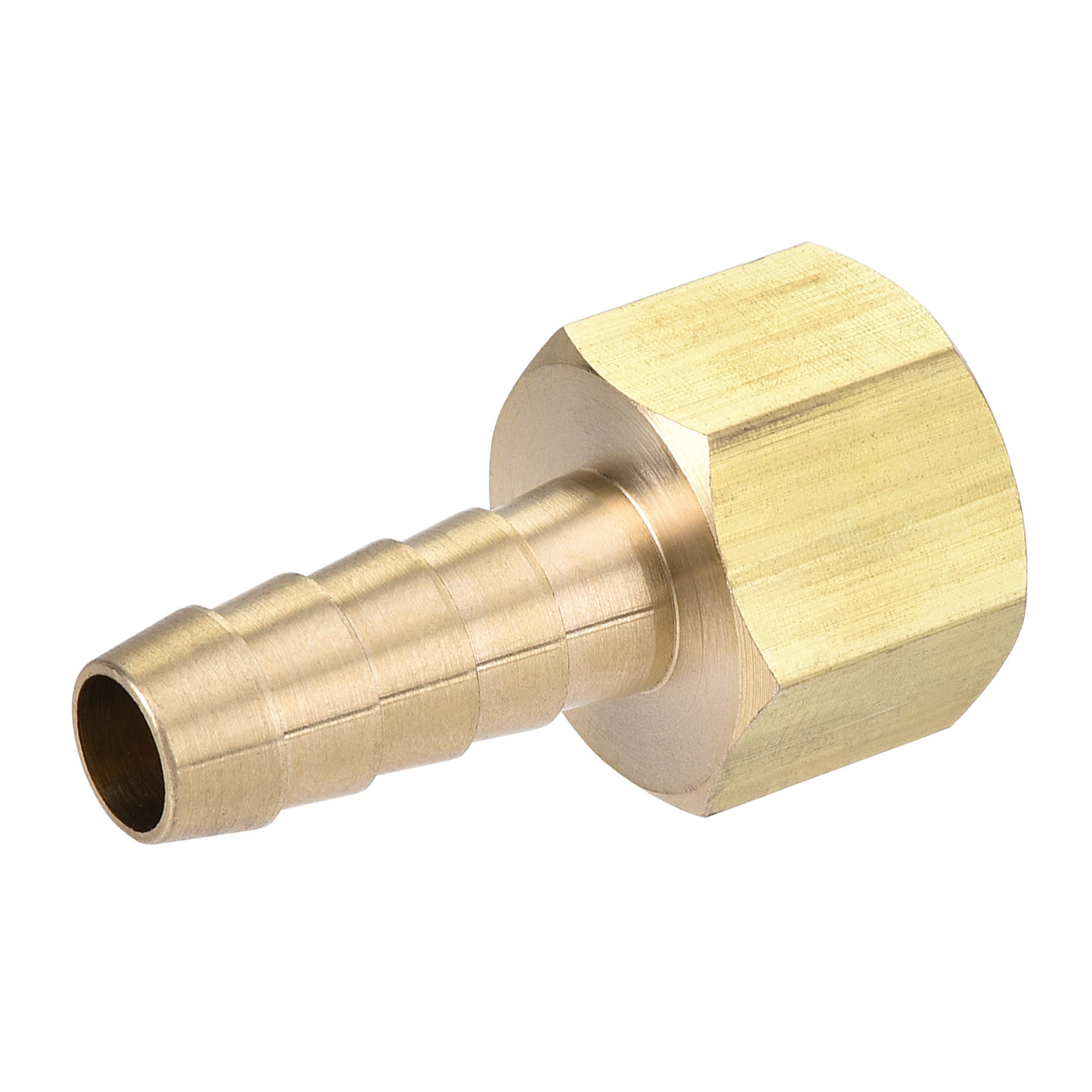 Uxcell Uxcell Brass Barb Hose Fitting Connector Adapter 3/8 Barbed x 1/4NPT Female Pipe