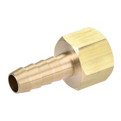 Harfington Uxcell Brass Barb Hose Fitting Connector Adapter 3/8 Barbed x 1/4NPT Female Pipe