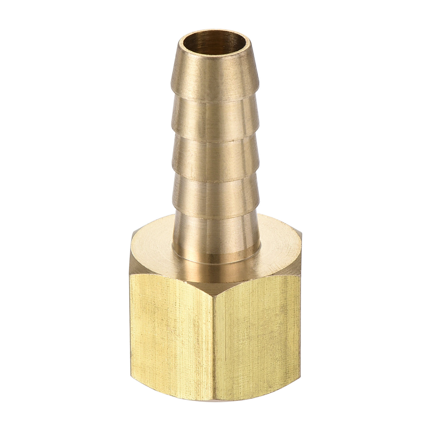 Uxcell Uxcell Brass Barb Hose Fitting Connector Adapter 3/8 Barbed x 1/4NPT Female Pipe