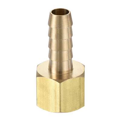 Harfington Uxcell Brass Barb Hose Fitting Connector Adapter 3/8 Barbed x 1/4NPT Female Pipe