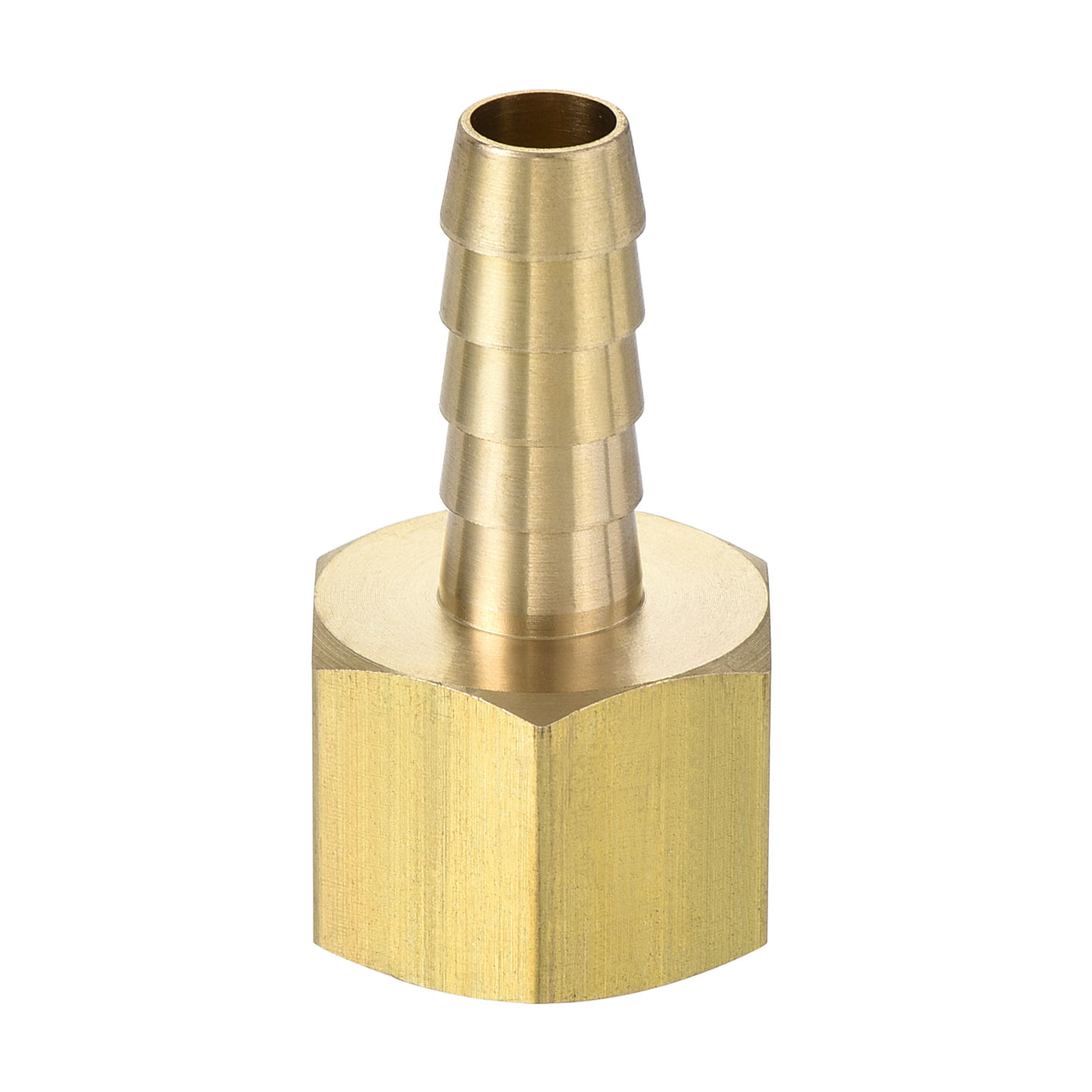 Uxcell Uxcell Brass Barb Hose Fitting Connector Adapter 3/8 Barbed x 1/4NPT Female Pipe