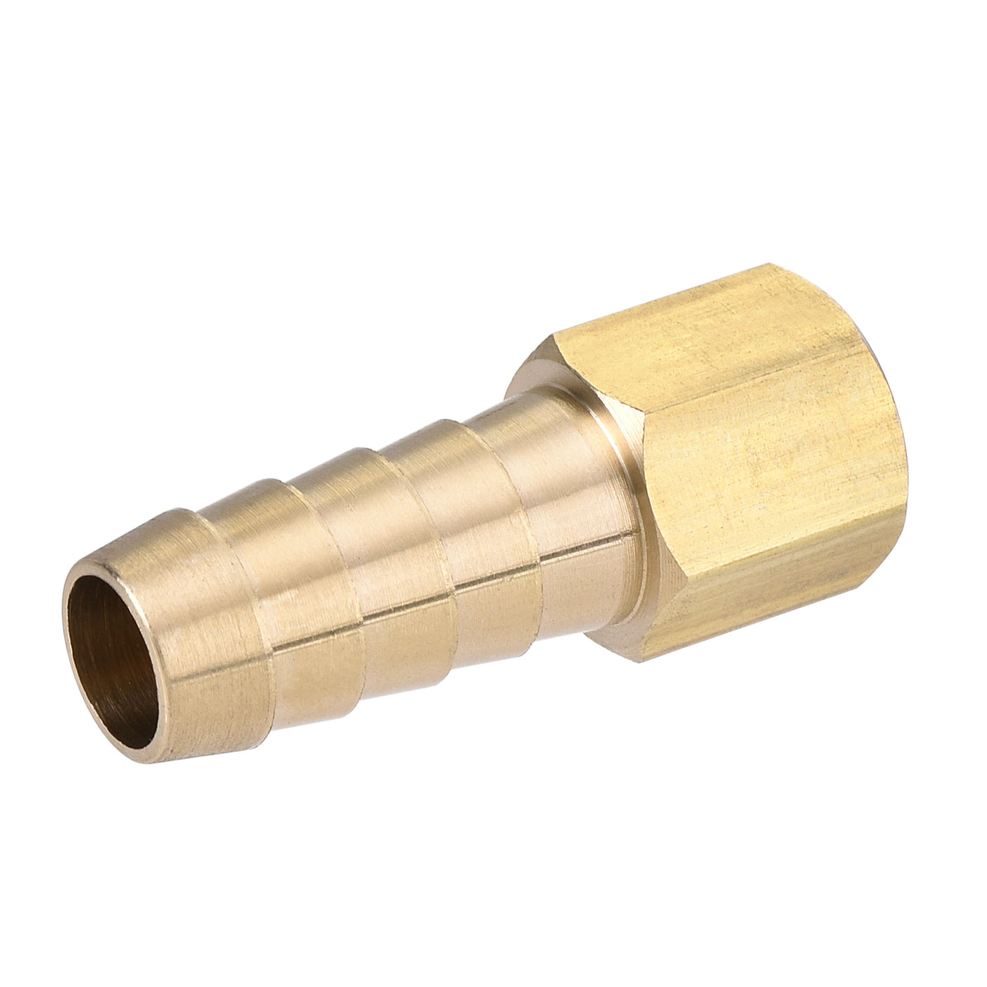 Uxcell Uxcell Brass Barb Hose Fitting Connector Adapter 3/8 Barbed x 1/4NPT Female Pipe