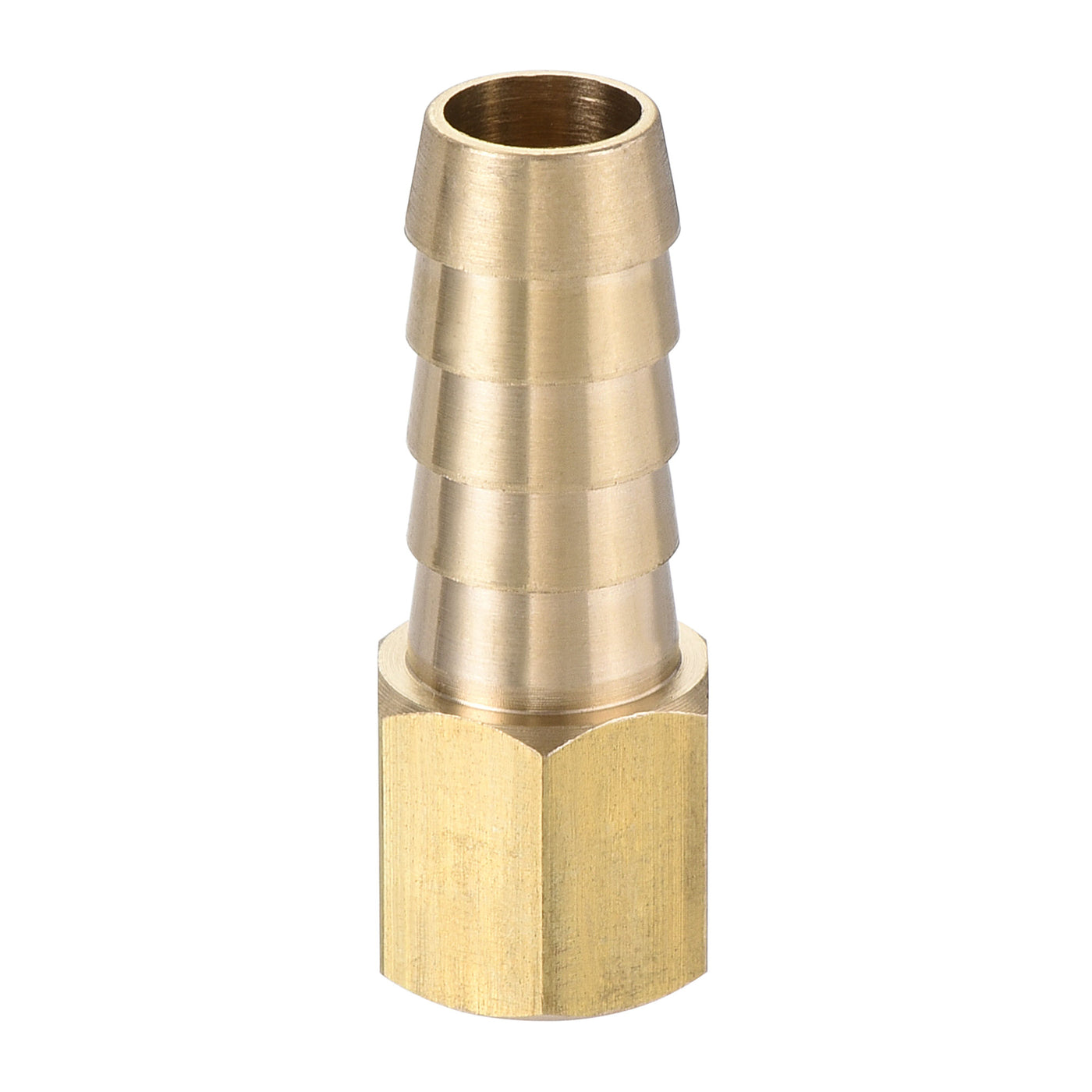 Uxcell Uxcell Brass Barb Hose Fitting Connector Adapter 3/8 Barbed x 1/4NPT Female Pipe