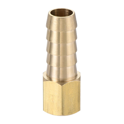 Harfington Uxcell Brass Barb Hose Fitting Connector Adapter 3/8 Barbed x 1/4NPT Female Pipe