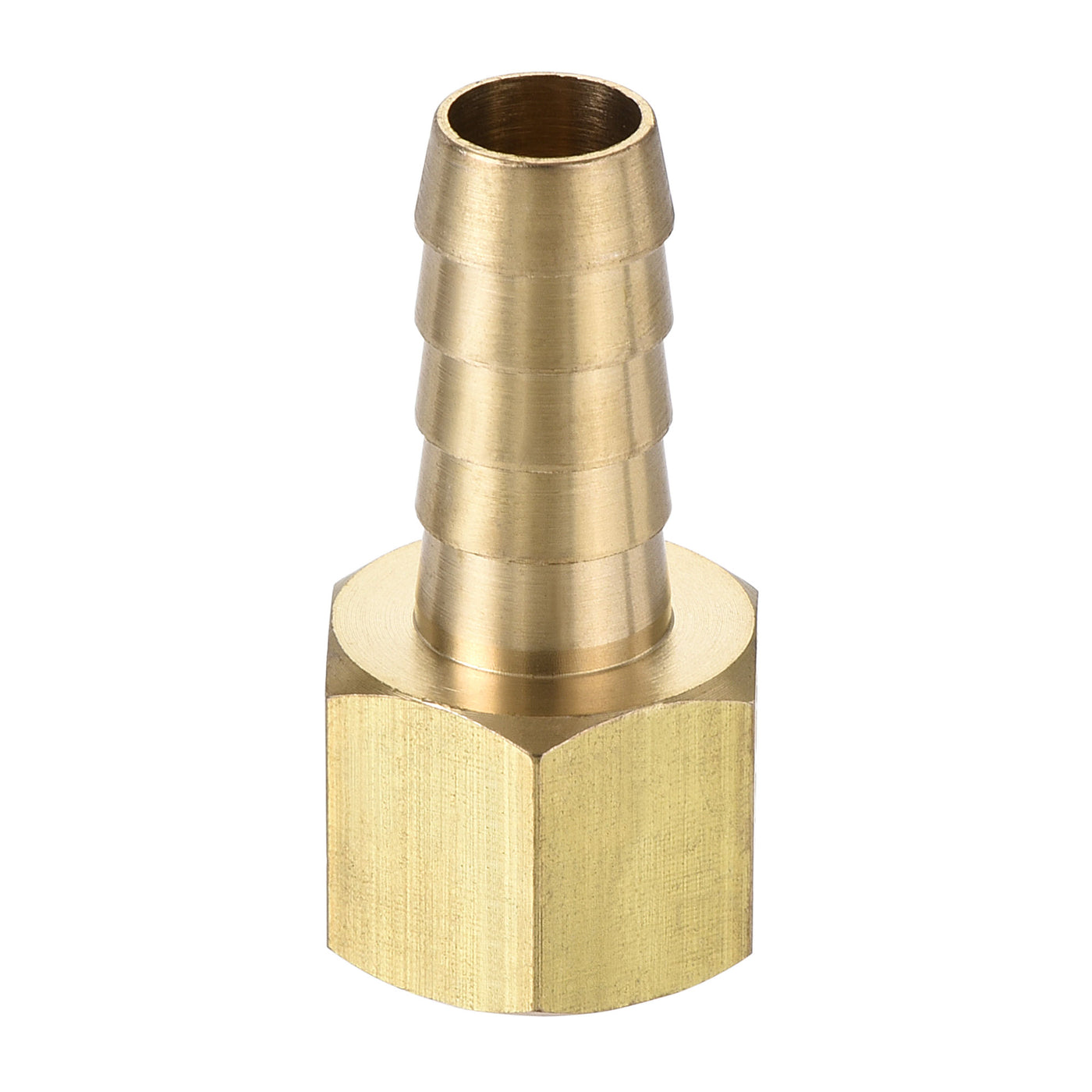 Uxcell Uxcell Brass Barb Hose Fitting Connector Adapter 3/8 Barbed x 1/4NPT Female Pipe