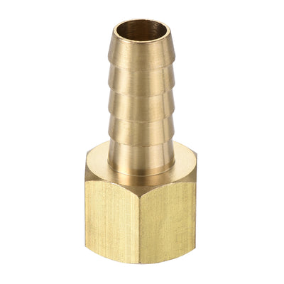 Harfington Uxcell Brass Barb Hose Fitting Connector Adapter 3/8 Barbed x 1/4NPT Female Pipe